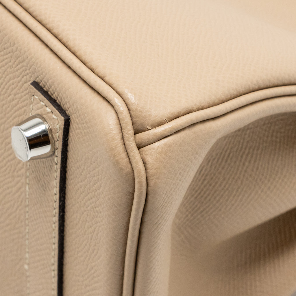 Hermes Birkin 25 Epsom Trench/Craie/Etoupe SHW