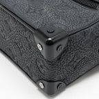 Louis Vuitton Mini Soft Trunk Monogram Taurillon Leather SO Black