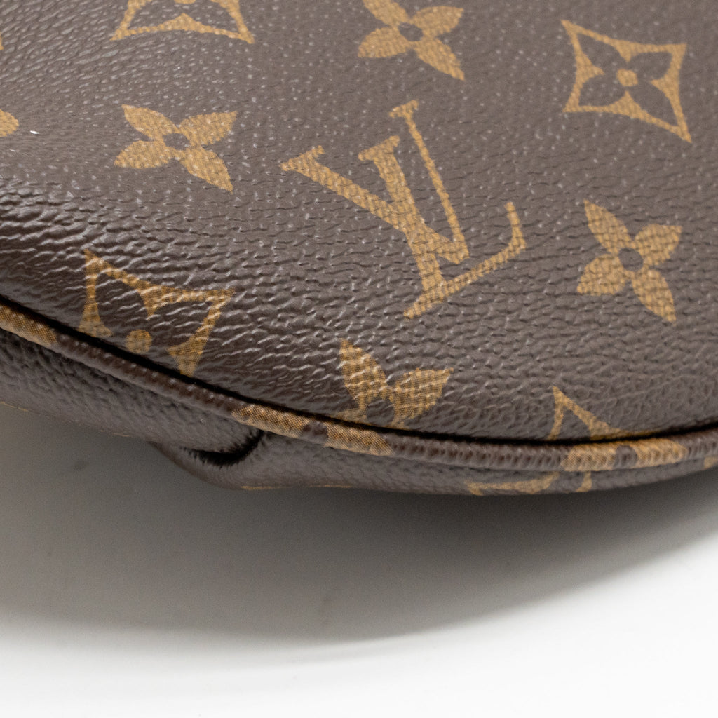 LOUIS VUITTON HIGH RISE BUMBAG MONOGRAM CANVAS GHW