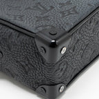 Louis Vuitton Mini Soft Trunk Monogram Taurillon Leather SO Black