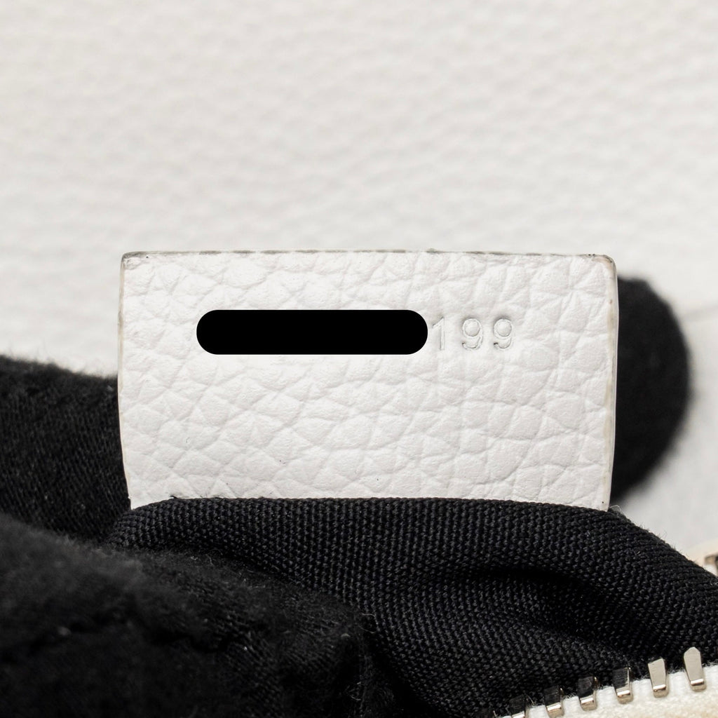 DIOR HOMME SADDLE BELT BAG CALFSKIN WHITE SHW