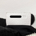 DIOR HOMME SADDLE BELT BAG CALFSKIN WHITE SHW
