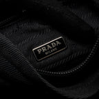 PRADA REEDITION 2000 NYLON SHOULDER BAG BLACK SHW