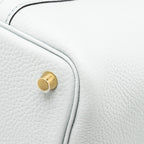 HERMES PICOTIN 18 CLEMENCE BLUE PALE GHW