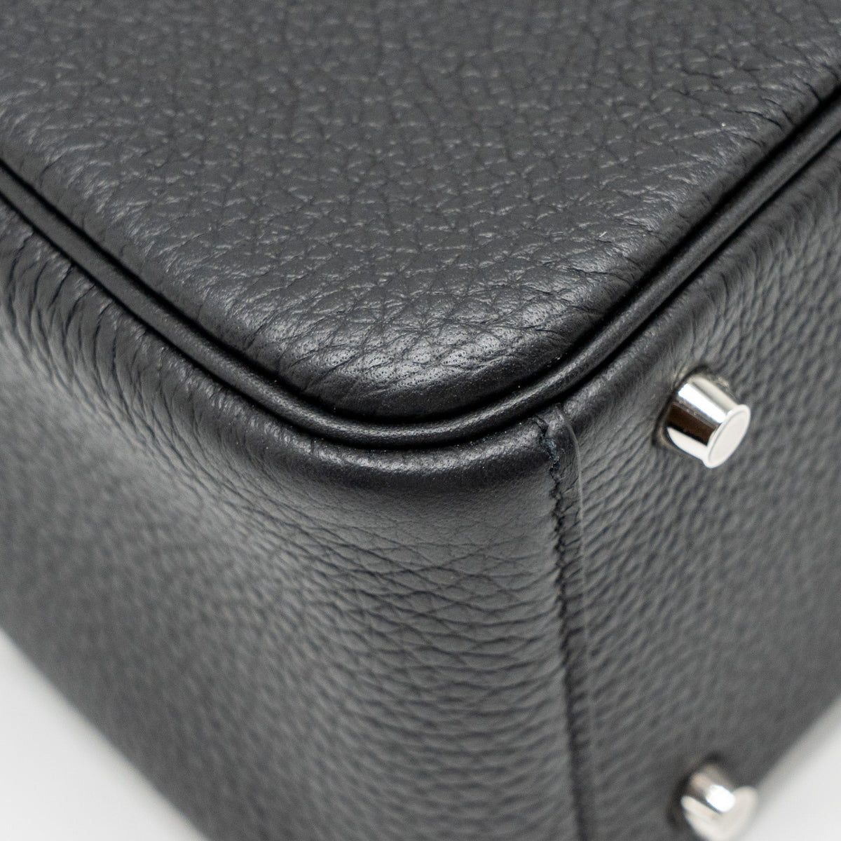 HERMES MINI LINDY II CLEMENCE BLACK SHW