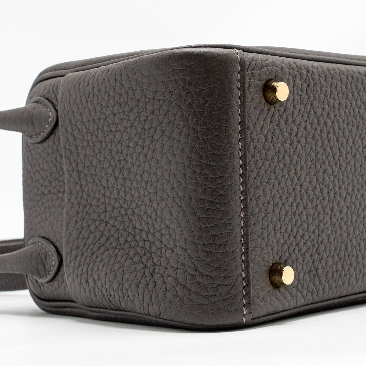 HERMES MINI LINDY II CLEMENCE T3 BAI-BRUN LGHW