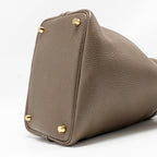 Hermes Picotin 18 Lock Bag clemence Etoupe GHW