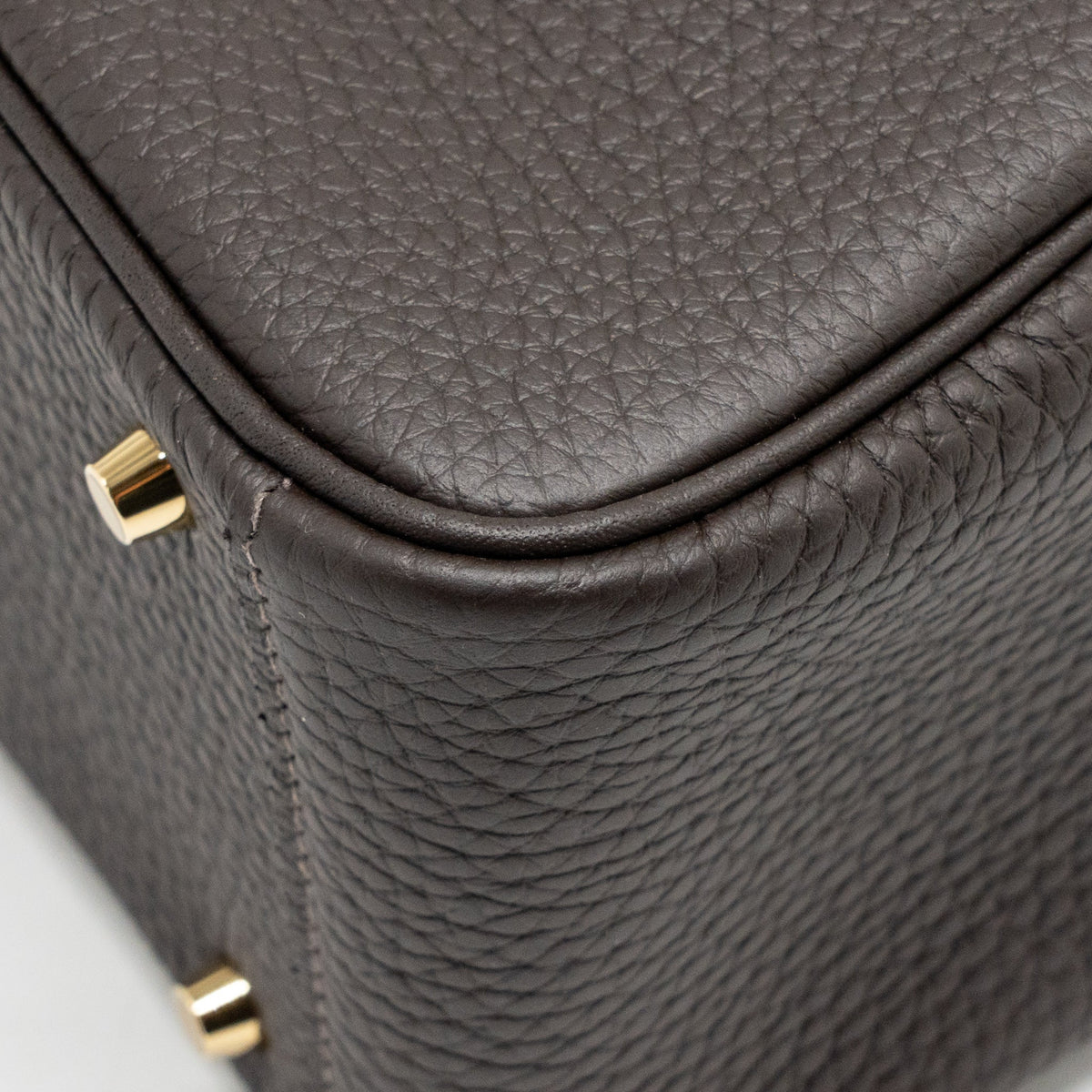 Hermes Mini Lindy II Clemence T3 Bai-Brun LGHW
