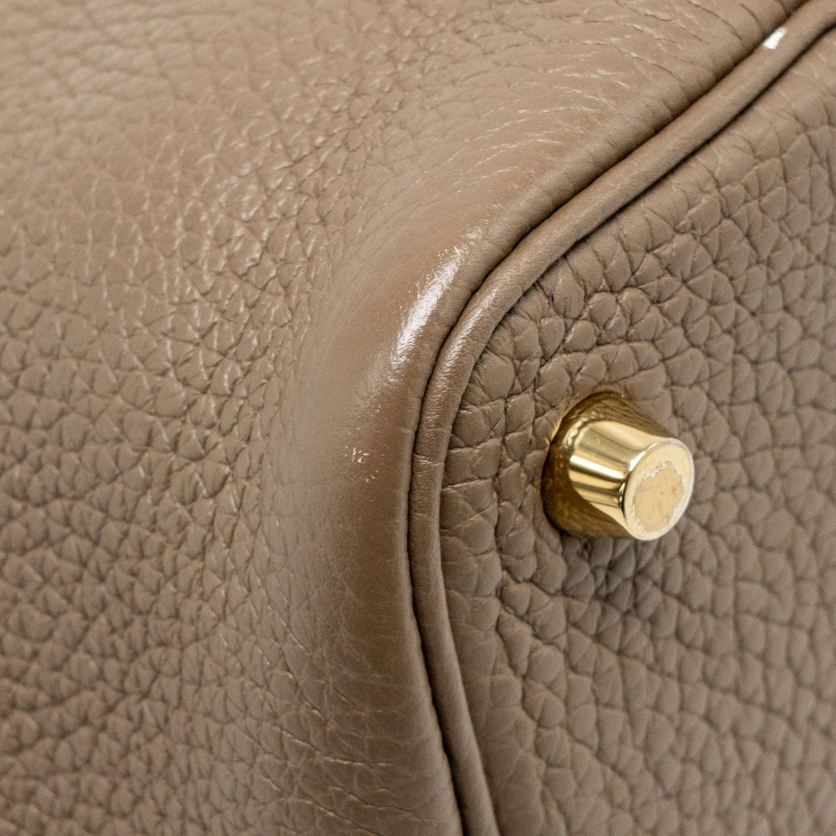 Hermes Picotin 18 Lock Bag clemence Etoupe GHW