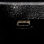 CHANEL MEDIUM CLASSIC DOUBLE FLAP BAG CAVIAR BLACK SHW