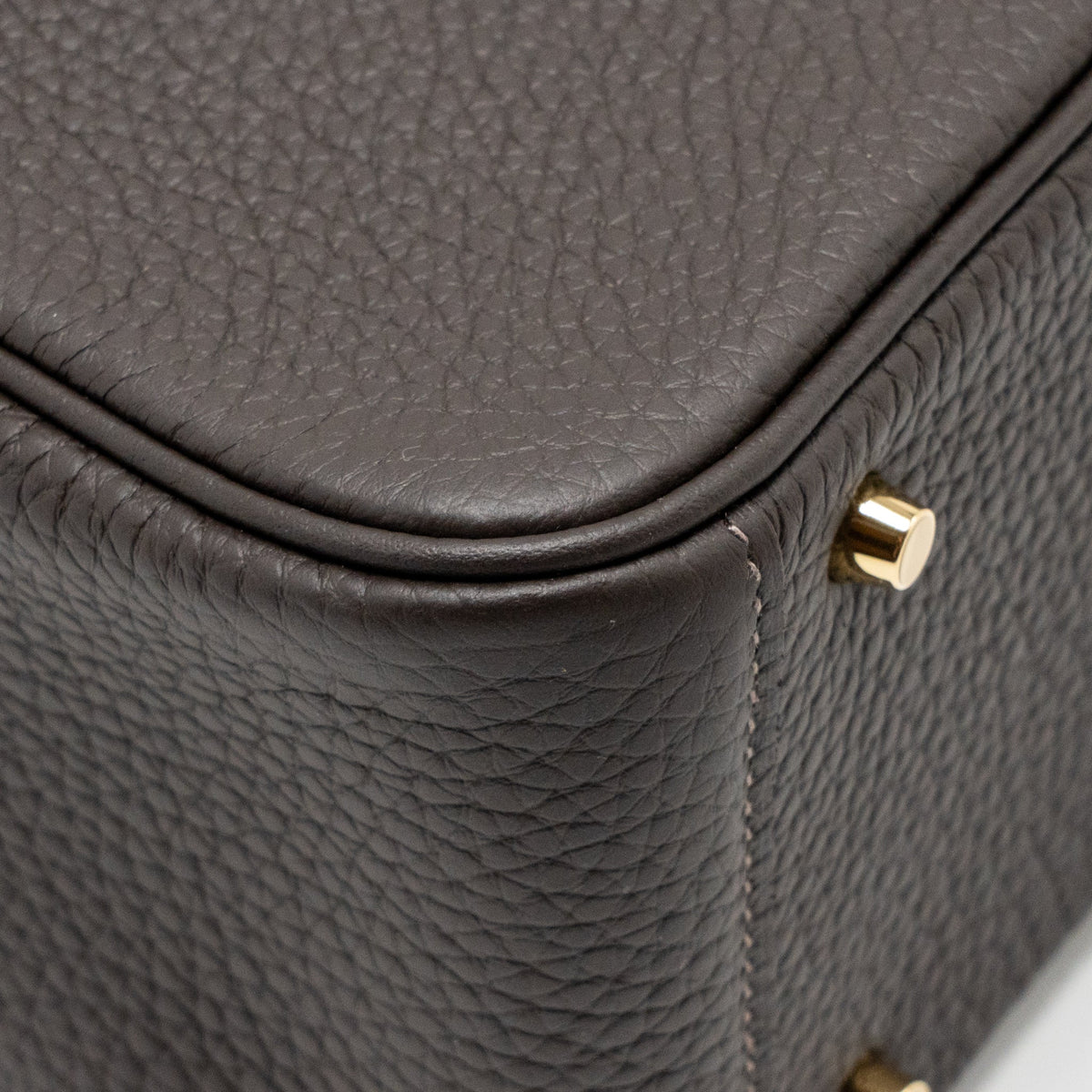 HERMES MINI LINDY II CLEMENCE T3 BAI-BRUN LGHW