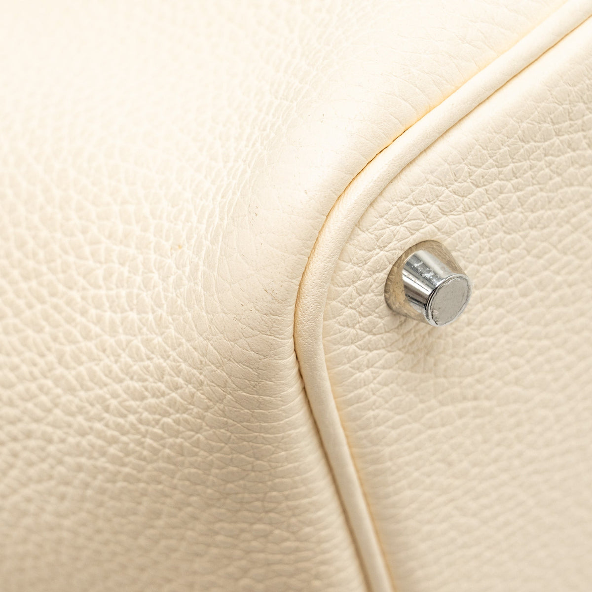 Hermes Picotin 18 Lock Bag Clemence/Ostrich Handle Nata/Jaune Citron SHW