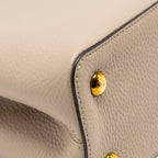 Louis Vuitton Capucines BB Calfskin Grey GHW
