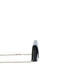 CHANEL 22B DETAIL CC LOGO WALLET ON CHAIN CAVIAR BLACK LGHW (MICROCHIP)