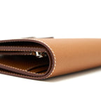 Hermes Bearn Compact Wallet Epsom Gold SHW
