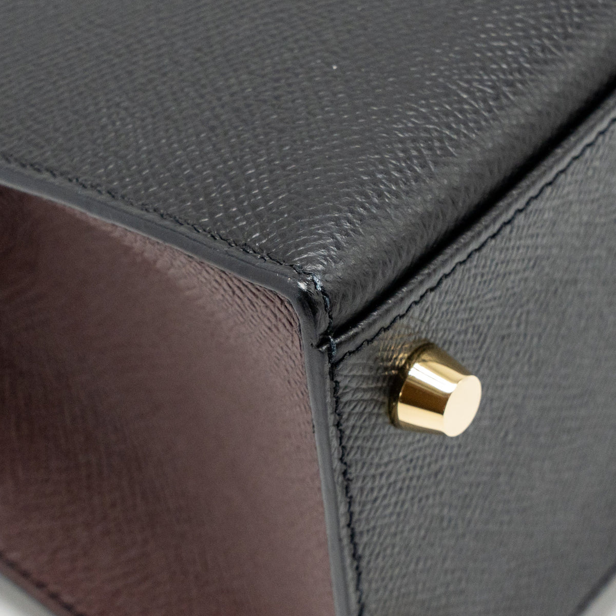 Hermes Kelly 25 Special Order Epsom Black/ Rouge H LGHW
