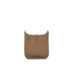 HERMES MINI EVELYNE 16 AMAZON BAG BEIGE DE WEIMAR/ GRIS ETAN