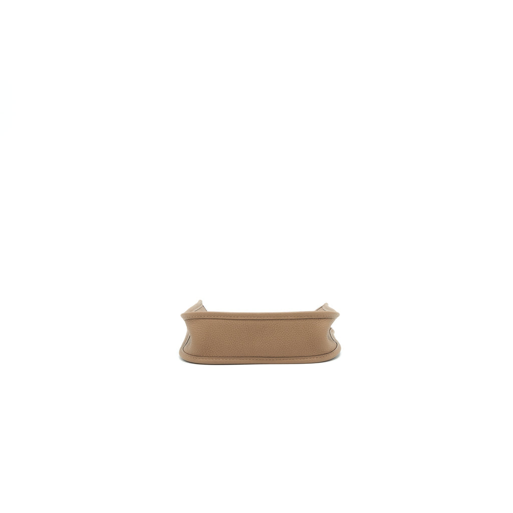 HERMES MINI EVELYNE 16 AMAZON BAG BEIGE DE WEIMAR/ GRIS ETAN