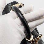 CHANEL MINI COCO HANDLE CAVIAR BLACK LGHW