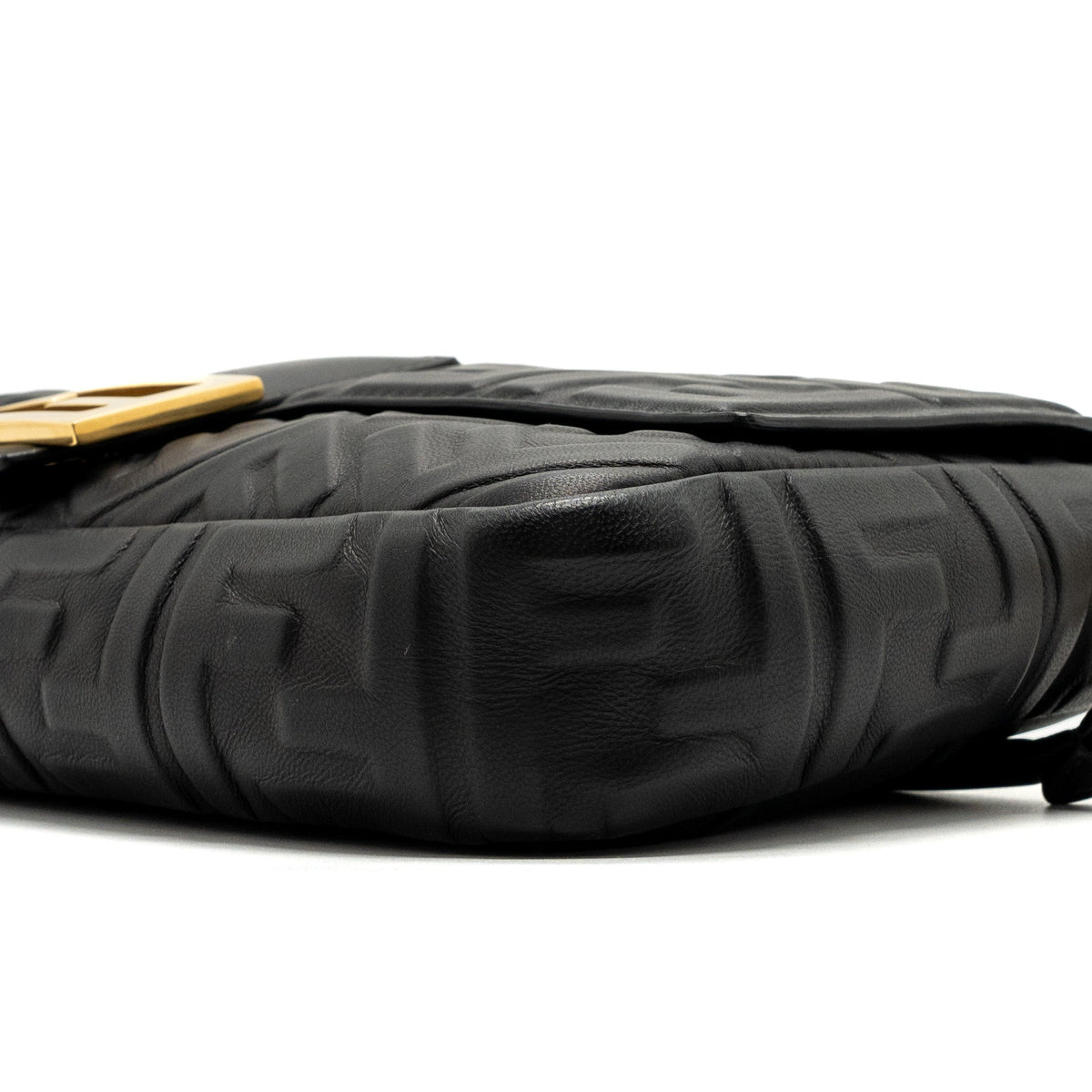 FENDI LARGE BAGUETTE BAG NAPPA BLACK GHW
