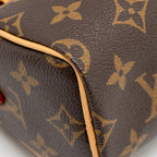 LOUIS VUITTON NANO SPEEDY MONOGRAM CANVAS GHW