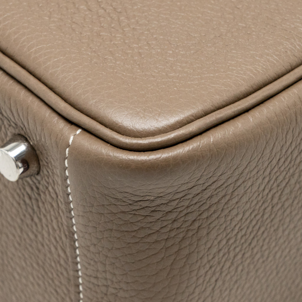 Hermes Lindy 26 Clemence Etoupe SHW