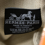 HERMES TROUSSE DE TOILETTE BRIDE A BRAC PM TRAVEL POUCH ORANGE FEU