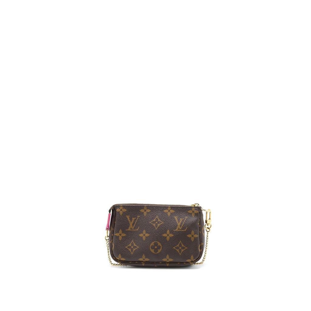 LOUIS VUITTON 2019 LIMITED MINI POCHETTE ACCESSORIES MONOGRAM CANVAS GHW
