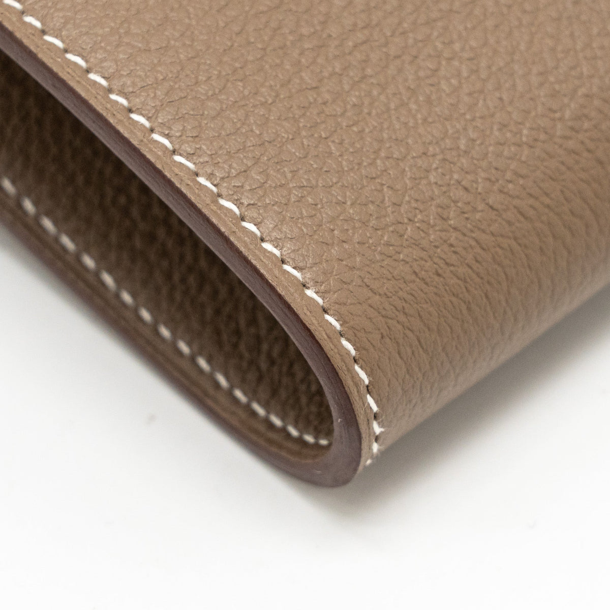 Hermes kelly to go Evercolor Etoupe GHW