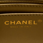 CHANEL PEARL CRUSH MINI SQUARE FLAP BAG LAMBSKIN BLACK GHW (MICROCHIP)