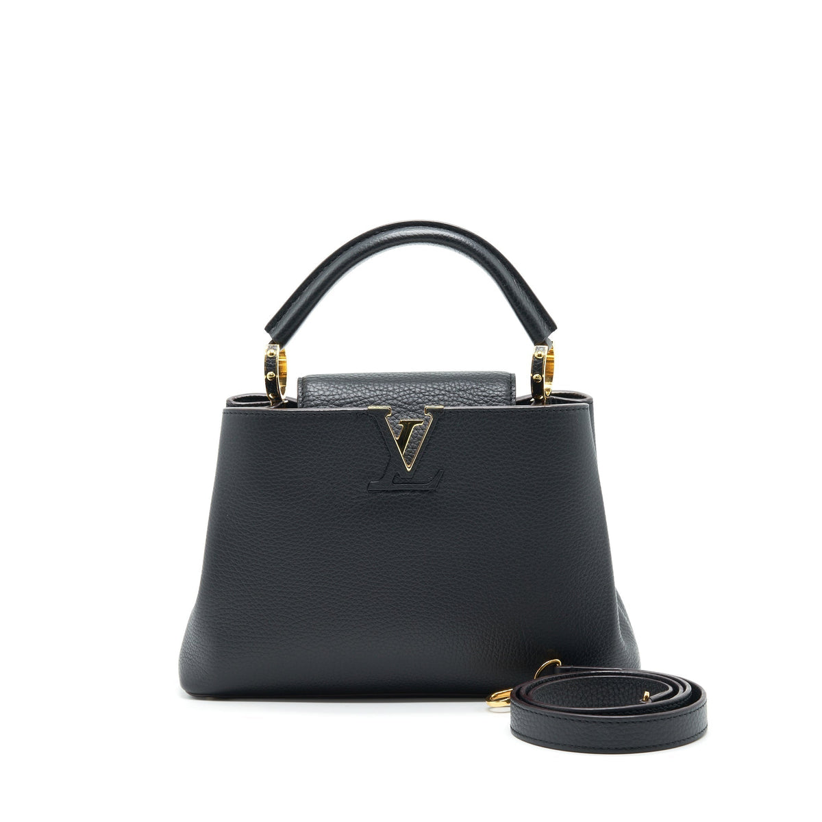 LOUIS VUITTON CAPUCINES BB BLACK