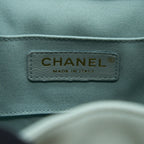 CHANEL 23C DUMA MINI BACKPACK CALFSKIN LIGHT GREY LGHW (MICROCHIP)