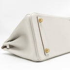 Hermes birkin 25 Togo Gris Pale GHW