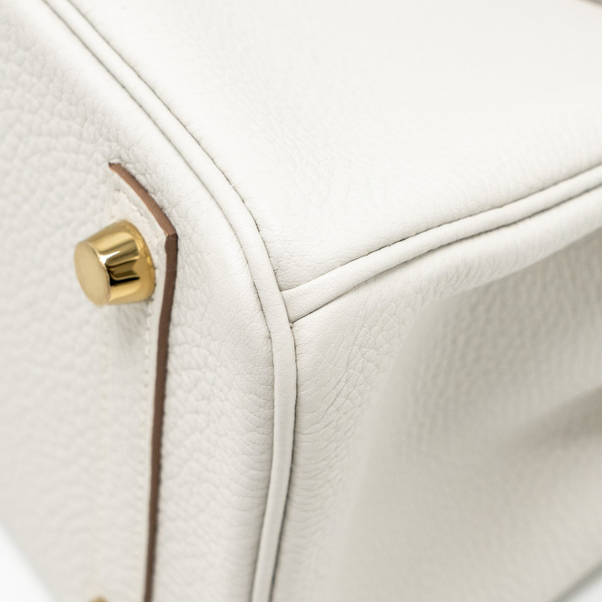 Hermes birkin 25 Togo Gris Pale GHW