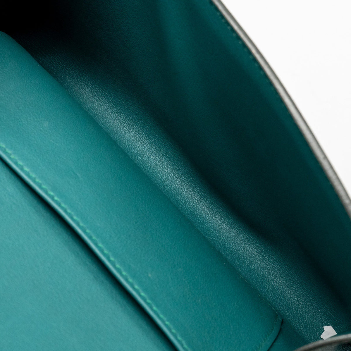 Hermes Pochette Medor 23 swift malachite SHW