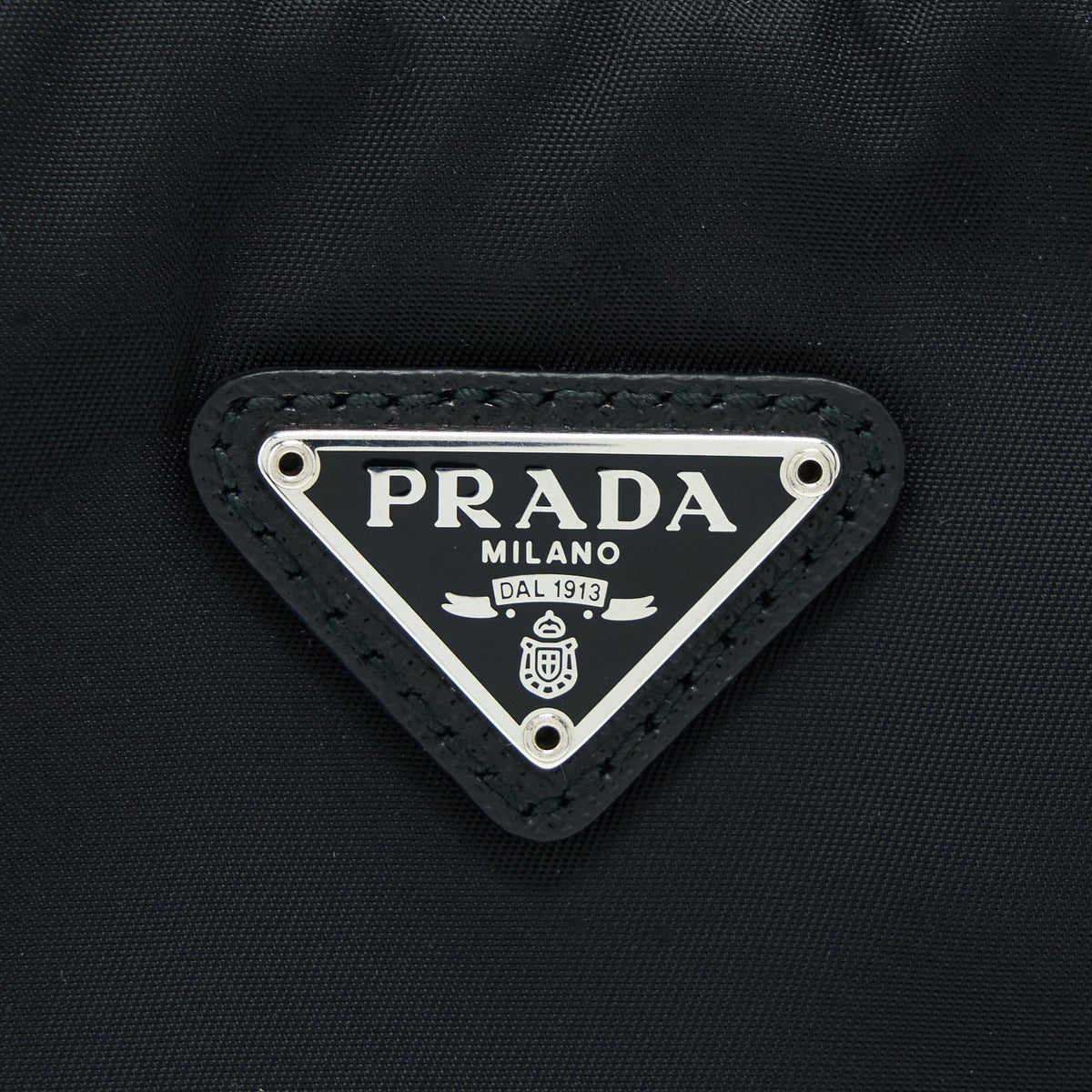 PRADA REEDITION 2005 NYLON BAG BLACK SHW