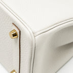 Hermes birkin 25 Togo Gris Pale GHW