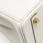 Hermes birkin 25 Togo Gris Pale GHW