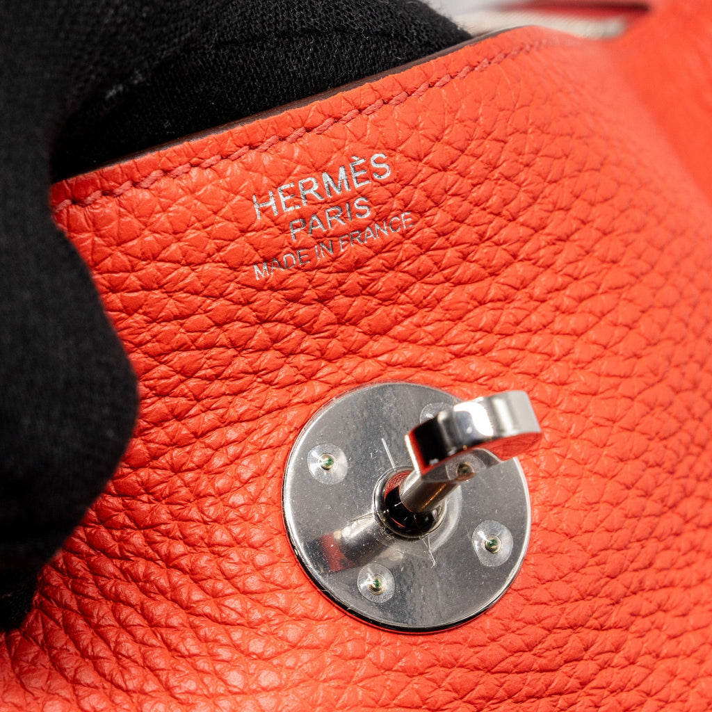 Hermes Lindy 30 Clemence rose Jaipur SHW
