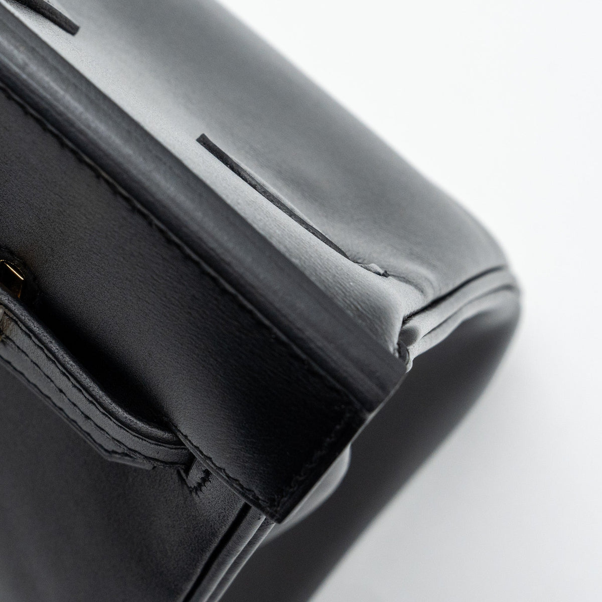 HERMES BIRKIN 25 TADELAKT LEATHER BLACK GHW