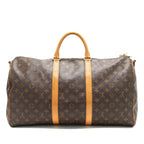 LOUIS VUITTON KEEPALL 50 TRAVEL BAG MONOGRAM
