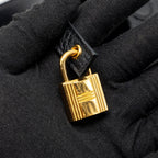 HERMES PICOTIN 22 LOCK BAG CLEMENCE BLACK GHW