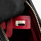 CHANEL SMALL GABRIELLE HOBO BAG AGED CALFSKIN BLACK MULTICOLOUR HARDWARE