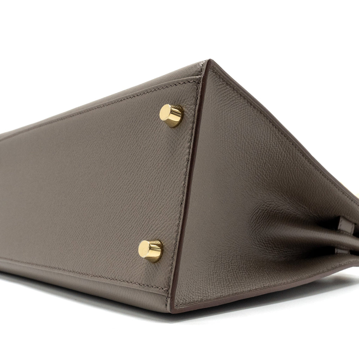 Hermes Kelly 28 Epsom Gris Etain GHW