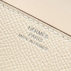 HERMES KELLYDOLE / KELLY DOLE PICTO EPSOM LEATHER NATA/ LIME / MAUVE SYLVESTRE/ CHAI SHW