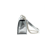 DIOR MEDIUM DIORMA METALLIC SILVER WITH SHW
