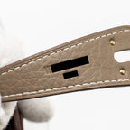 HERMES Lindy 26 Clemence Etoupe GHW