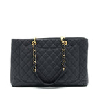 CHANEL GRAND SHOPPING TOTE CAVIAR GHW