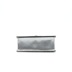 DIOR MEDIUM DIORMA METALLIC SILVER WITH SHW