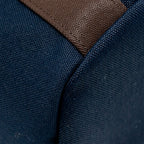 HERMES THE GROOMING BAG CANVAS BLEU NAVY/FEU SHW